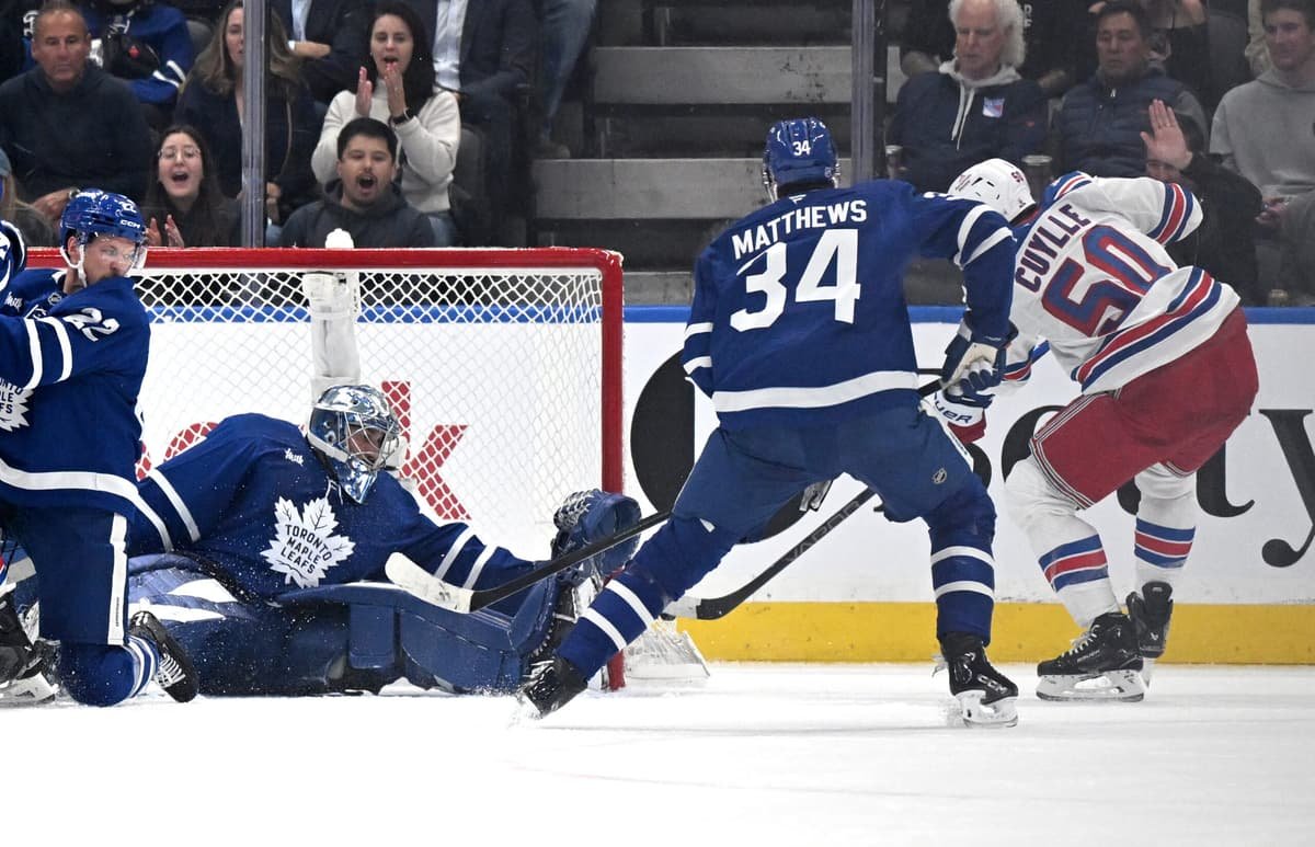 Knee Jerk Reaction: Anthony Stolarz masterclass leads Maple Leafs to 2-1 OT win vs. Rangers