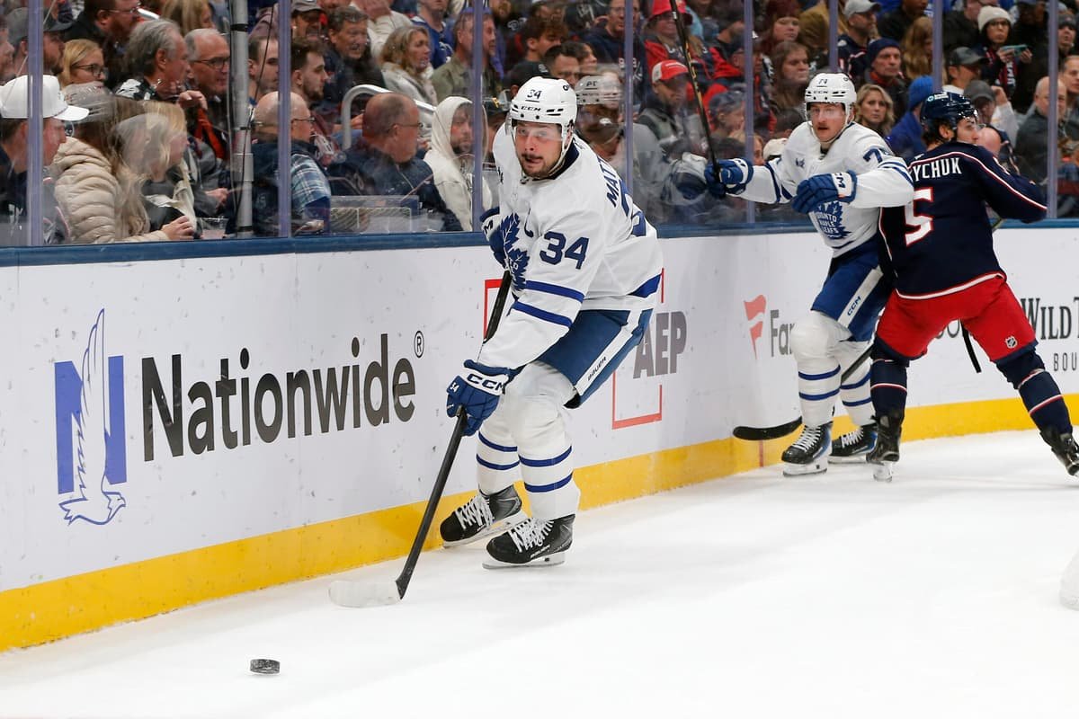 Auston Matthews defends effort level, believes Leafs have found their identity