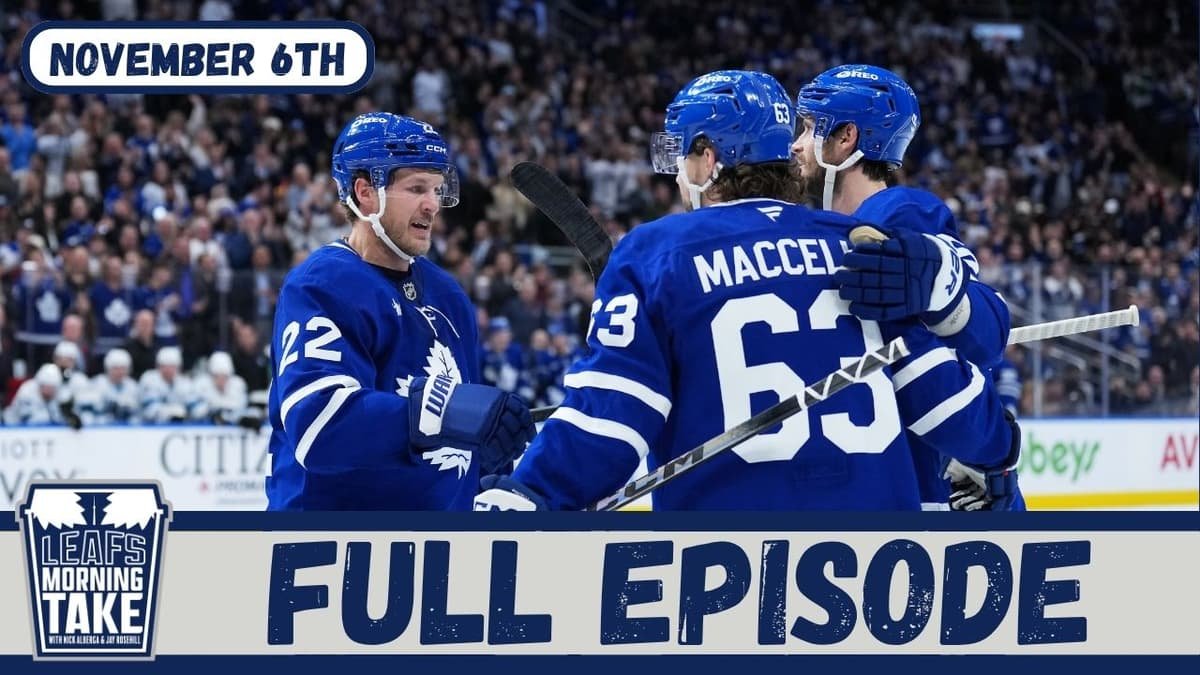 The win over Utah was Toronto’s most complete effort of the early season: Leafs Morning Take