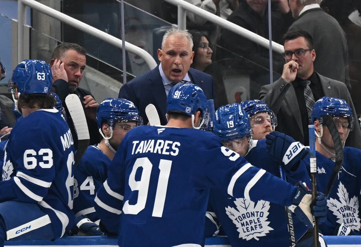 Craig Berube frustrated with Maple Leafs’ second period effort despite comeback win vs. Penguins