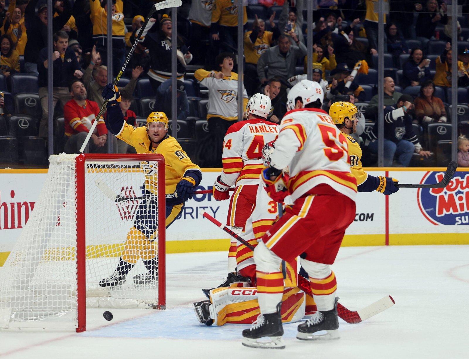 Predators Snap Losing Streak With Win Over the Flames - The Hockey Writers - Nashville Predators