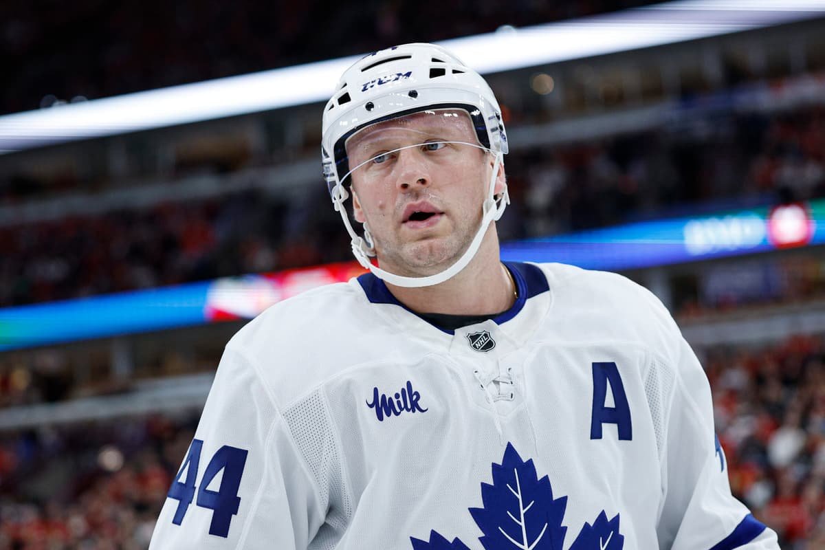 Morgan Rielly reinforces the positives and the need to believe after Leafs’ loss to Blackhawks